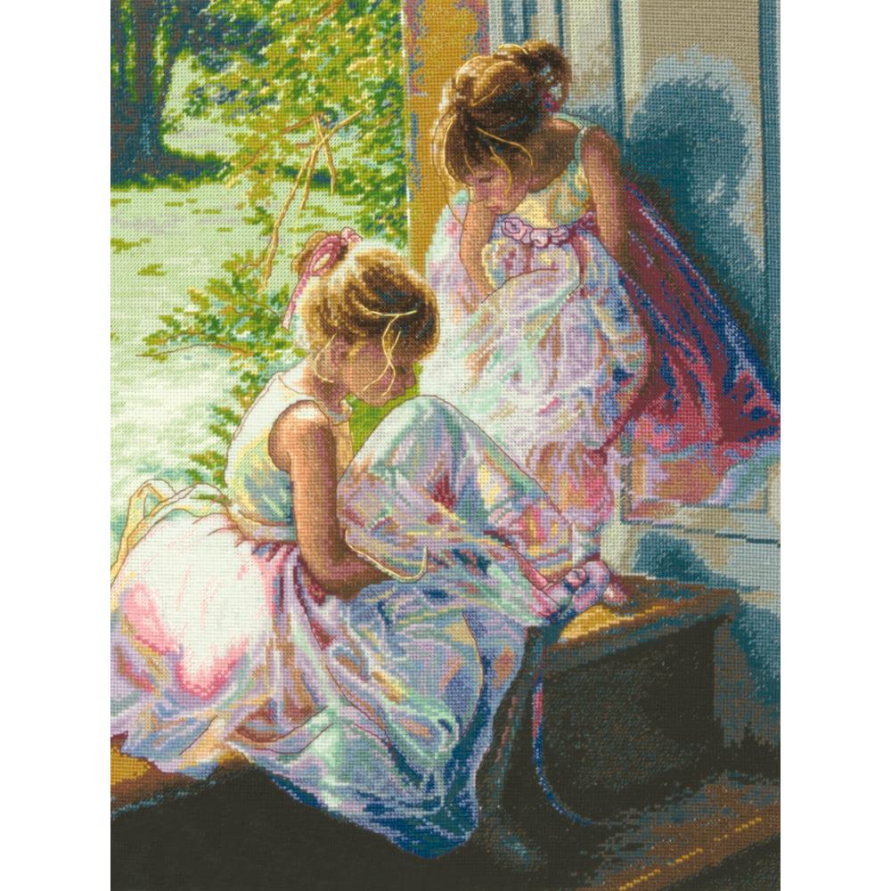(image for) Gold Collection Ballerina Dreams Counted Cross Stitch Kit
